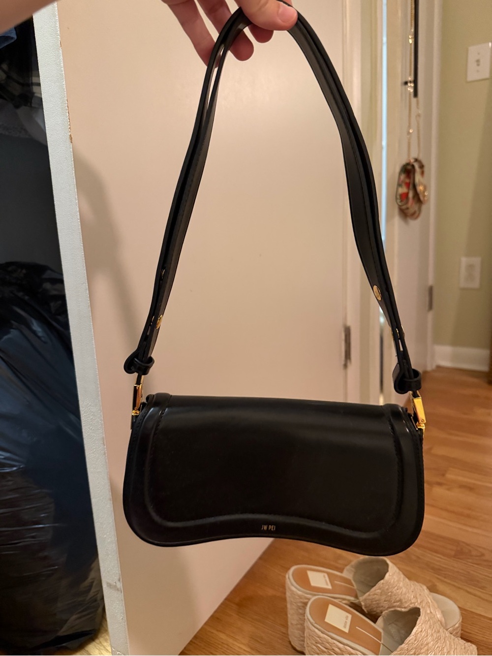 Black Women's Shoulder Bag - JW Pei